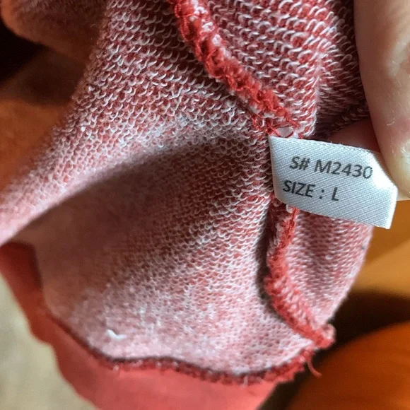 Support Your Local Farmers Red Crewneck Sweatshirt - Picture 2 of 5